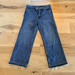 ZARA HIGH RISE JEANS